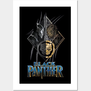 Black panther Posters and Art